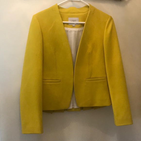 chartreuse blazer